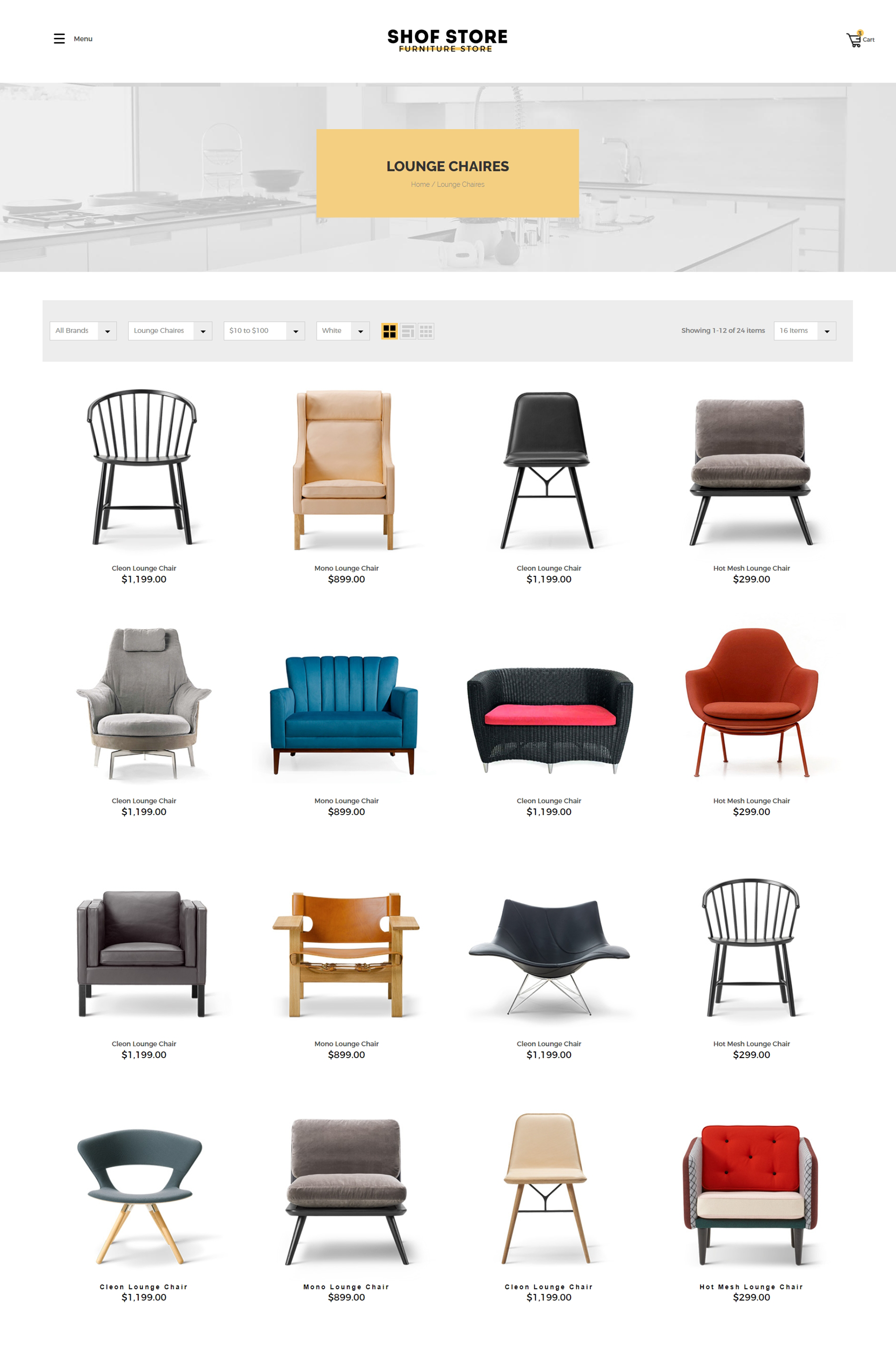 shofstore Website design